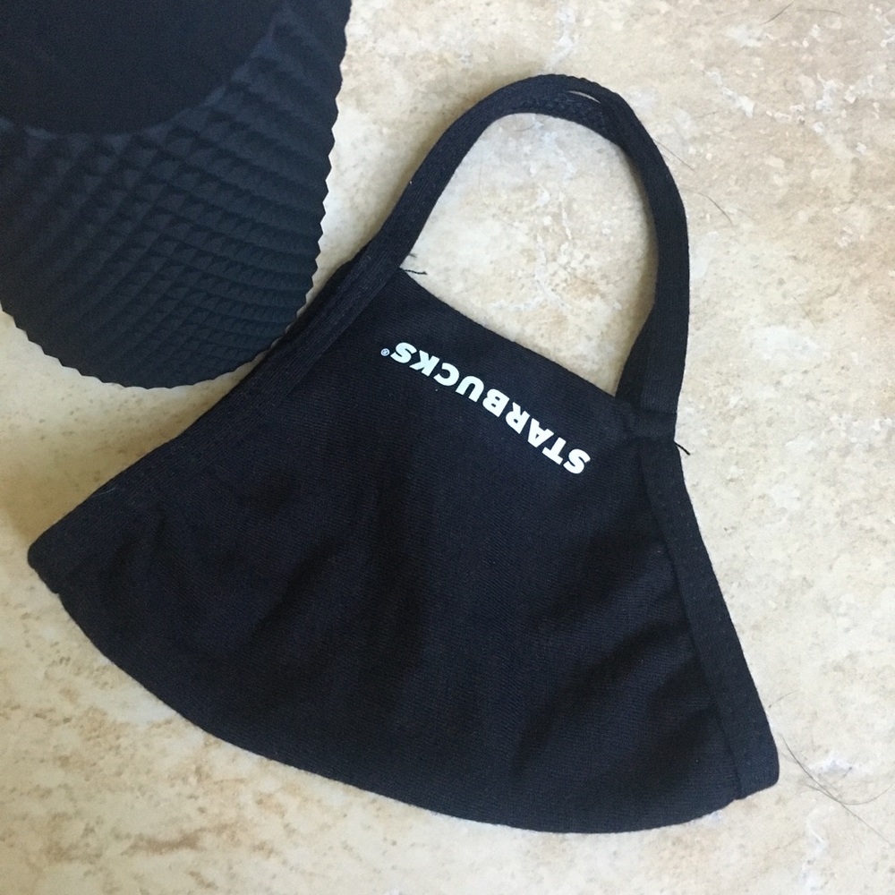 Starbucks Matte Black Tumbler + Starbucks Mask - Picture 5 of 13